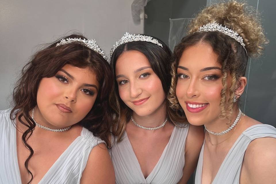 Bridesmaids Glam