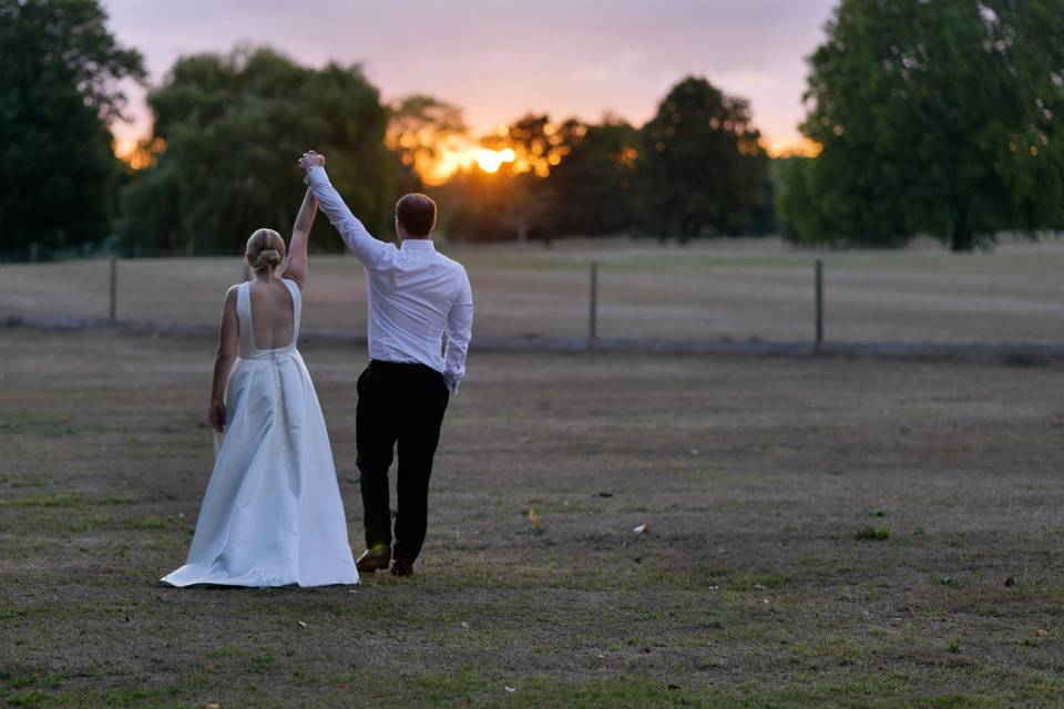 Outdoor wedding videography