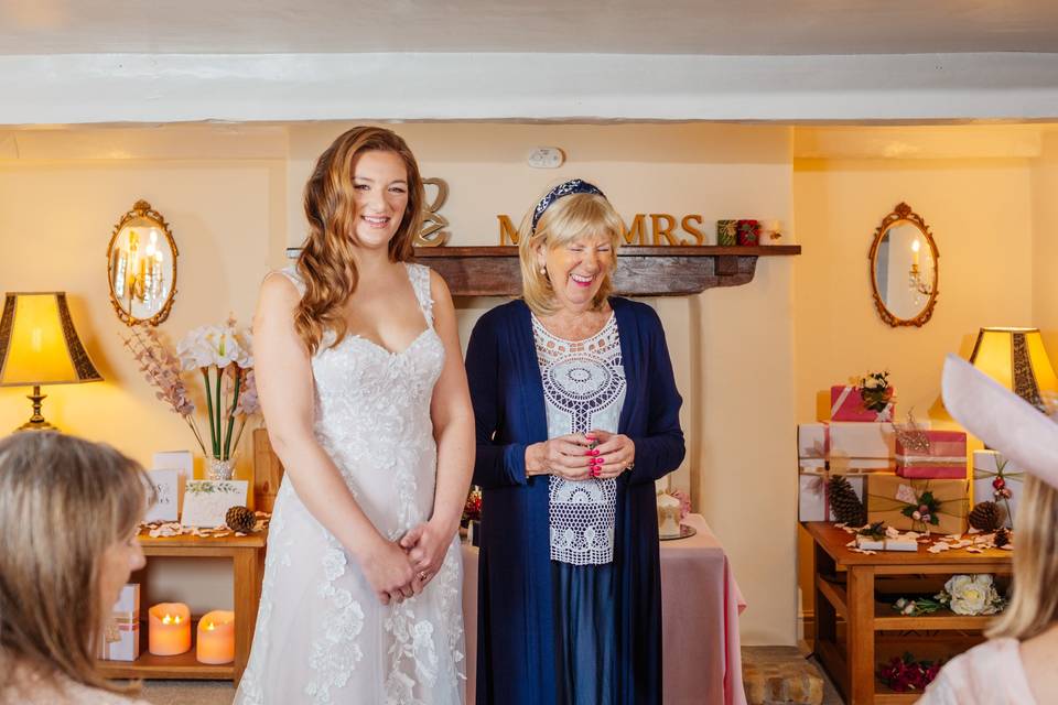 Emily and Celebrant