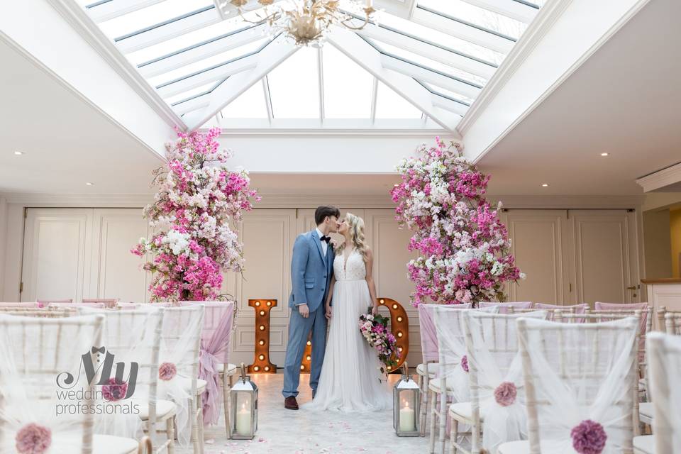 Hayne House Indoor Ceremony