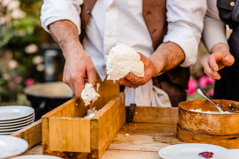 Ricotta making experience