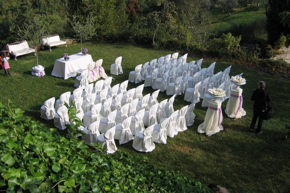 Outdoor ceremony