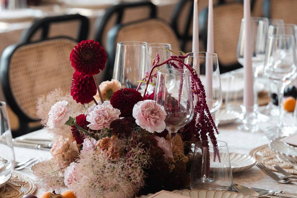St Giles House Tablescape