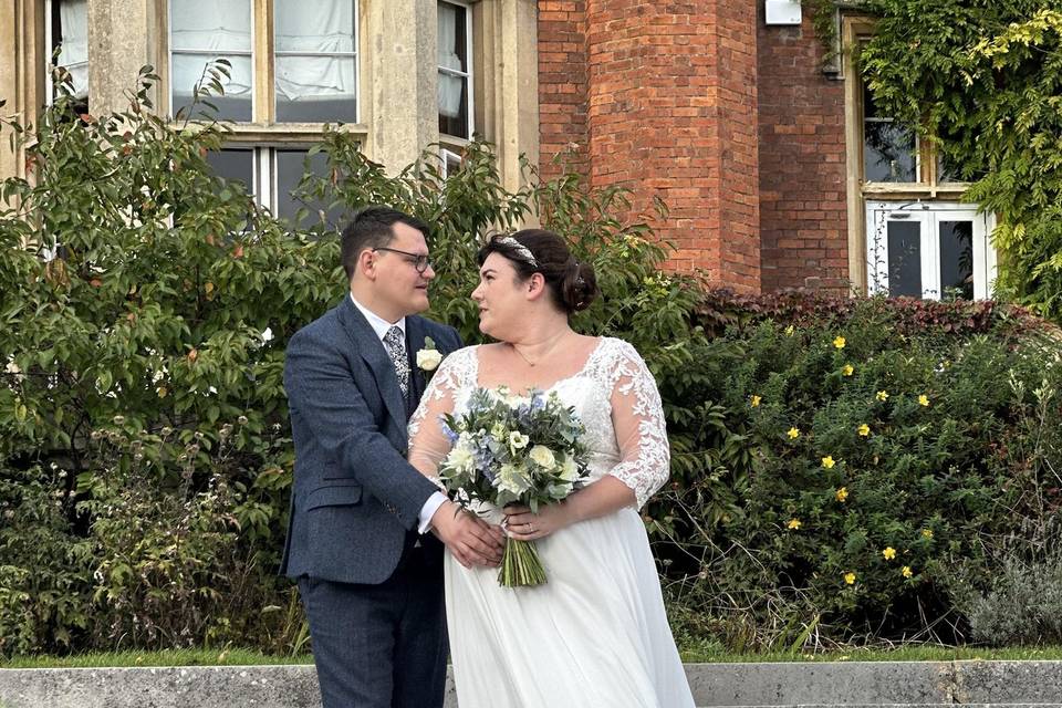 Bride and groom