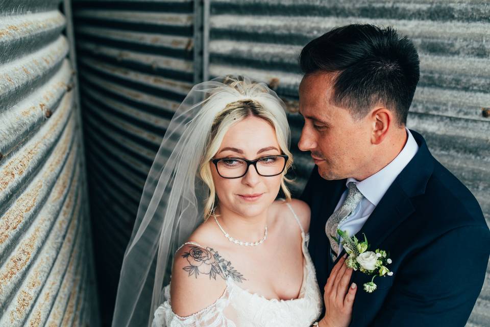 Bride and groom