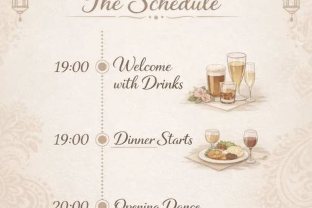 Itinerary for invite video