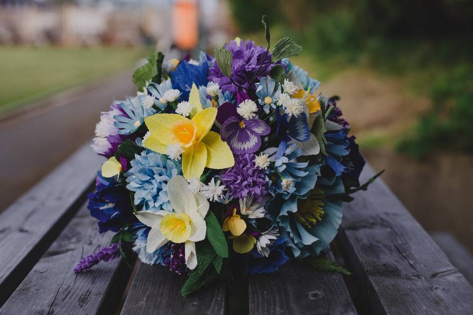 Large bridal bouquet