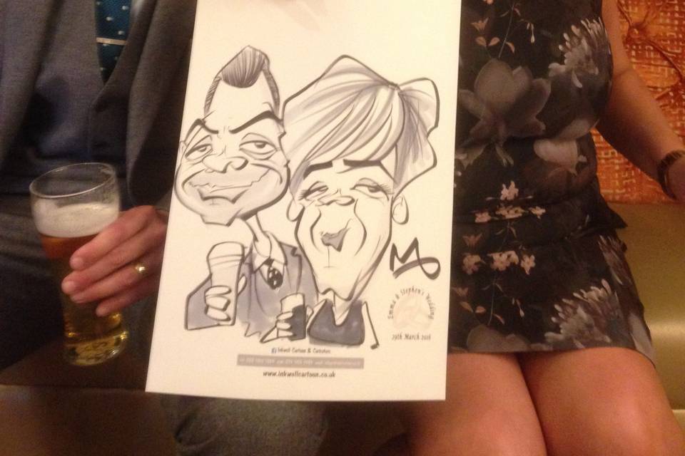 Live caricature