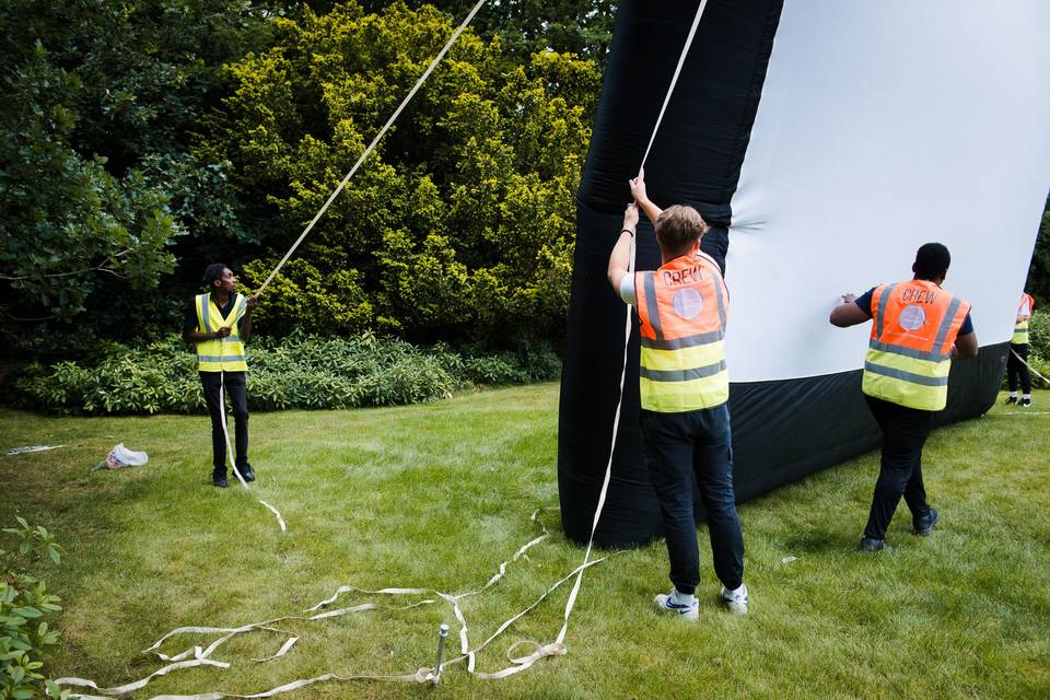 Outdoor cinema