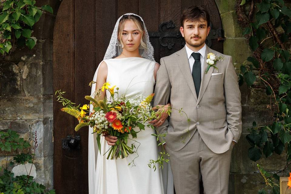 Bride and groom