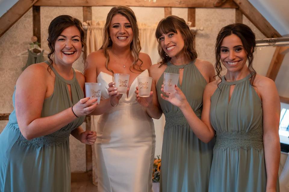 Bridal Party Hair