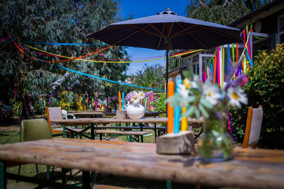 Garden wedding