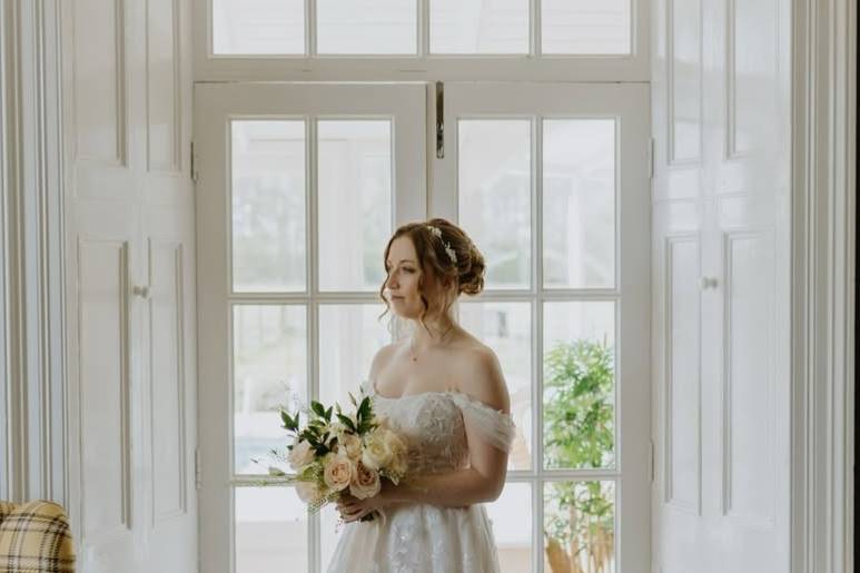 Detailed Bridal Updo