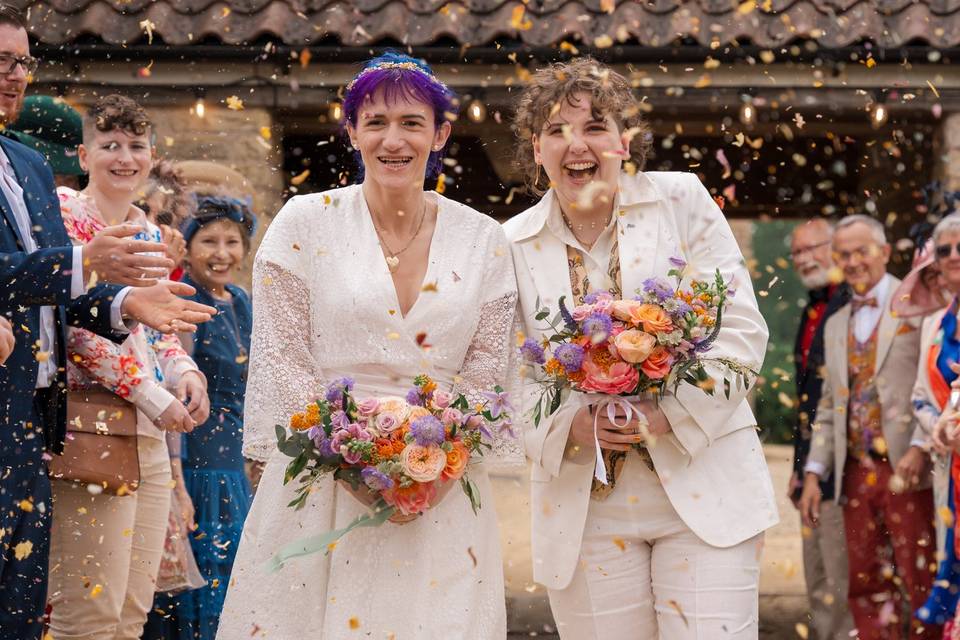 Confetti Walk - LGBTQ+ Wedding