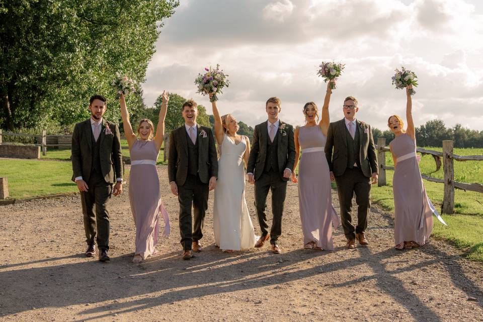 Bridesmaids and Groomsmen