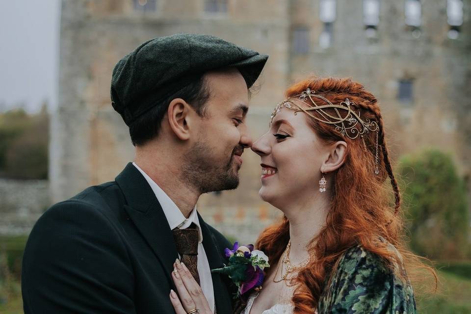 Real bride moment
