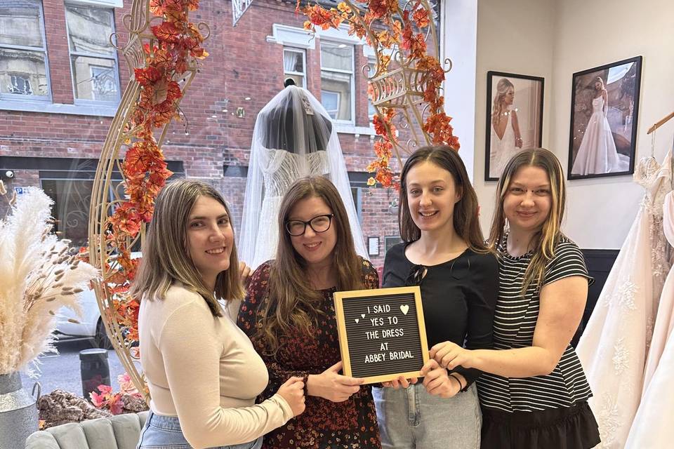 She said YES!
