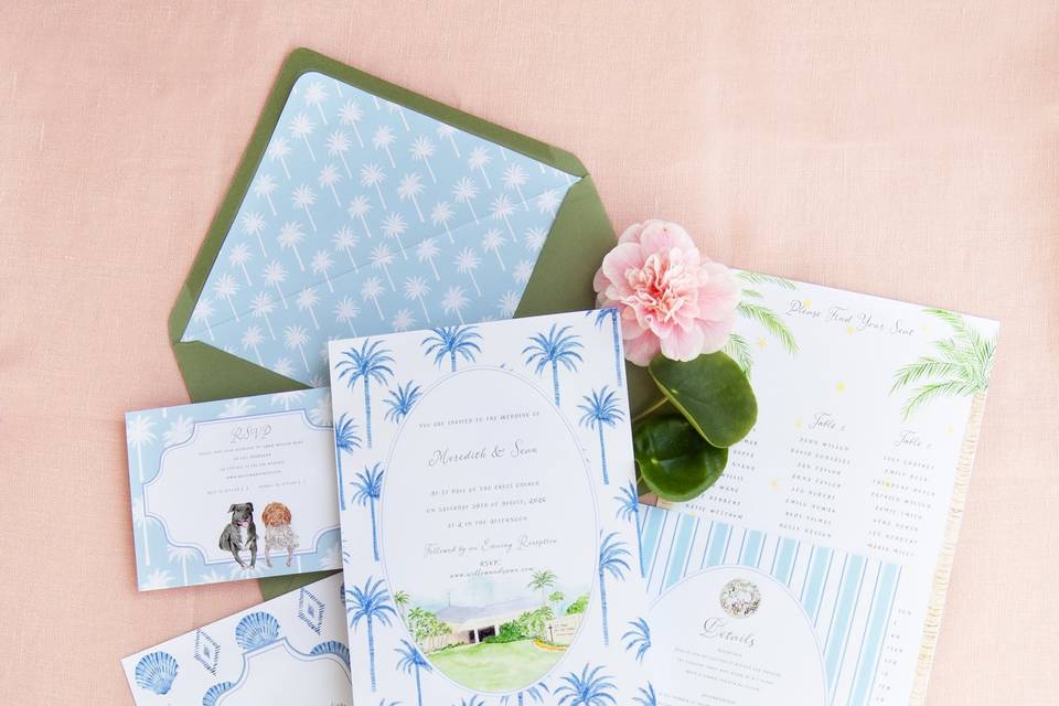 Invitation Suite watercolour