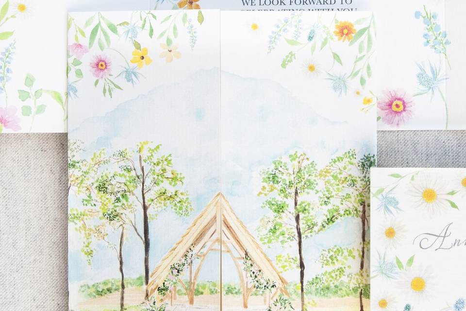 Invitation Suite watercolour