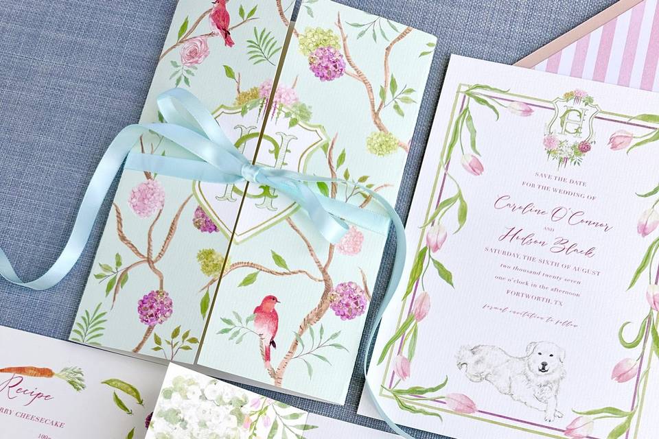 Invitation Suite watercolour