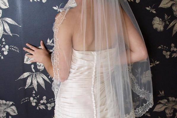Casablanca veil by Ivory and Co