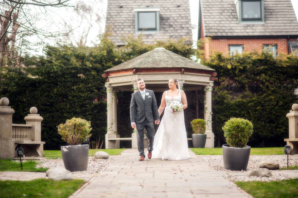 Couple Walking holding hands