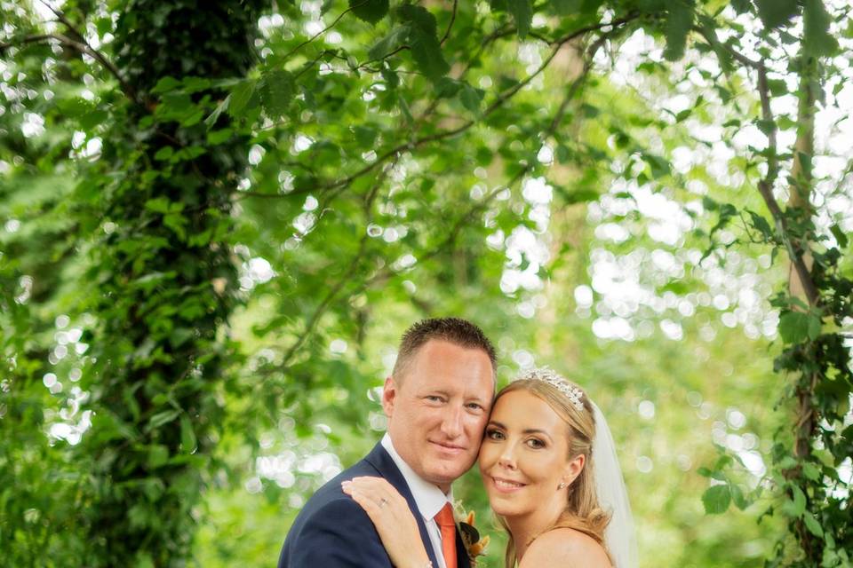 Couple looking at Camera