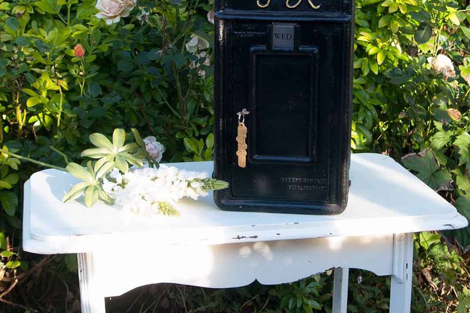 Black Post Box