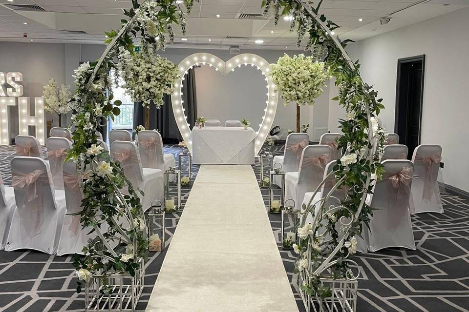 Ceremony arch
