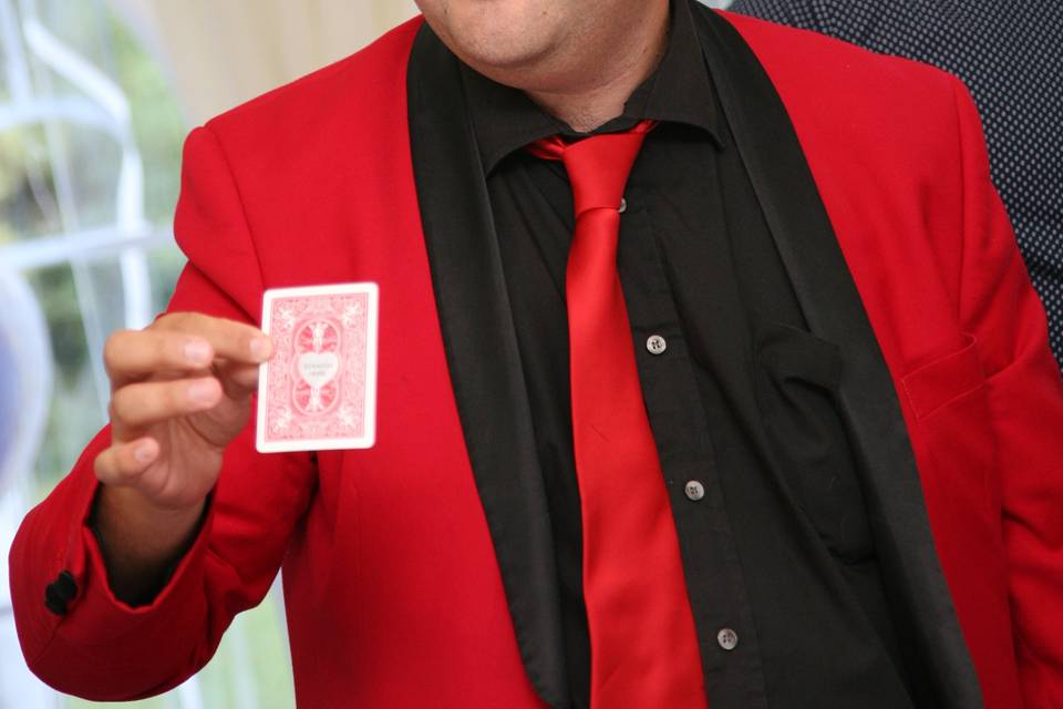 Red Suit Magic - Magician