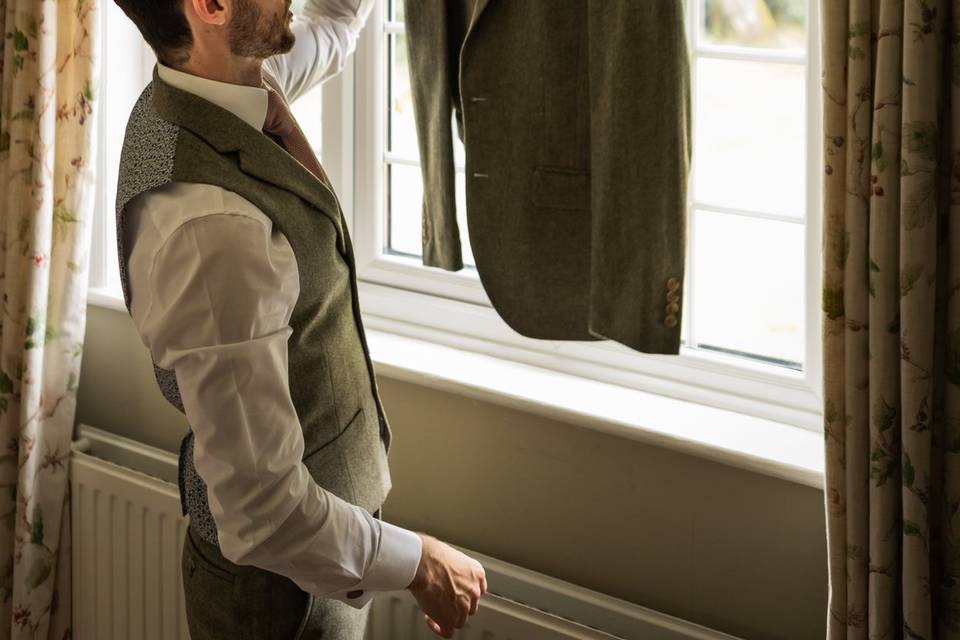 Groom prep