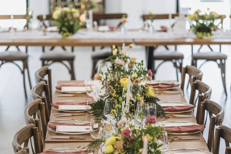 Wedding Breakfast Table