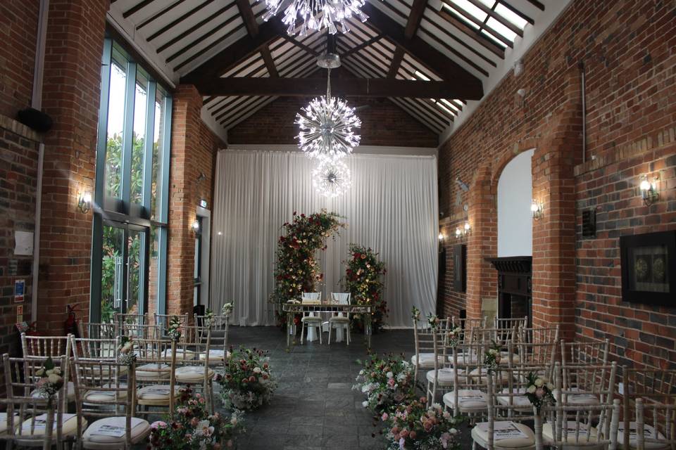 Crystal Hall civil ceremony