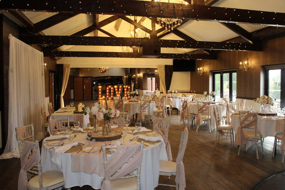 Garden Rooms reception