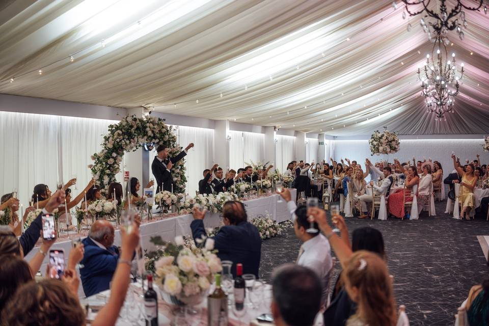 Ivory suite reception
