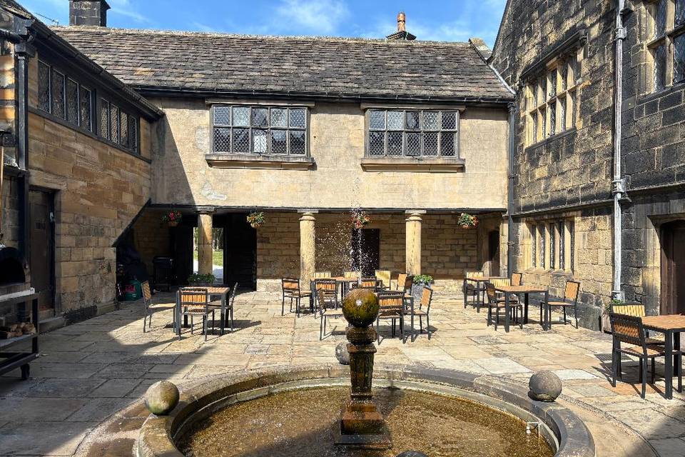 The courtyard