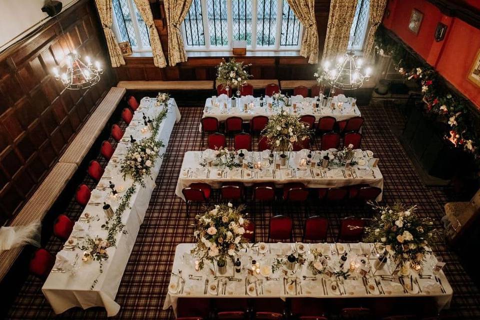 The main dining room