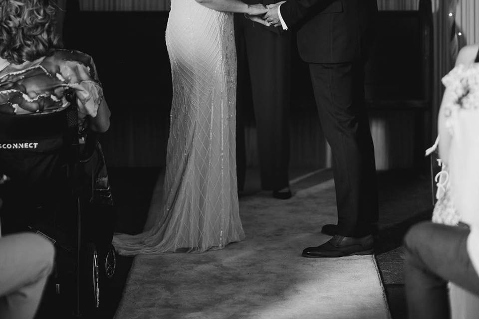 Bradwell abbey wedding