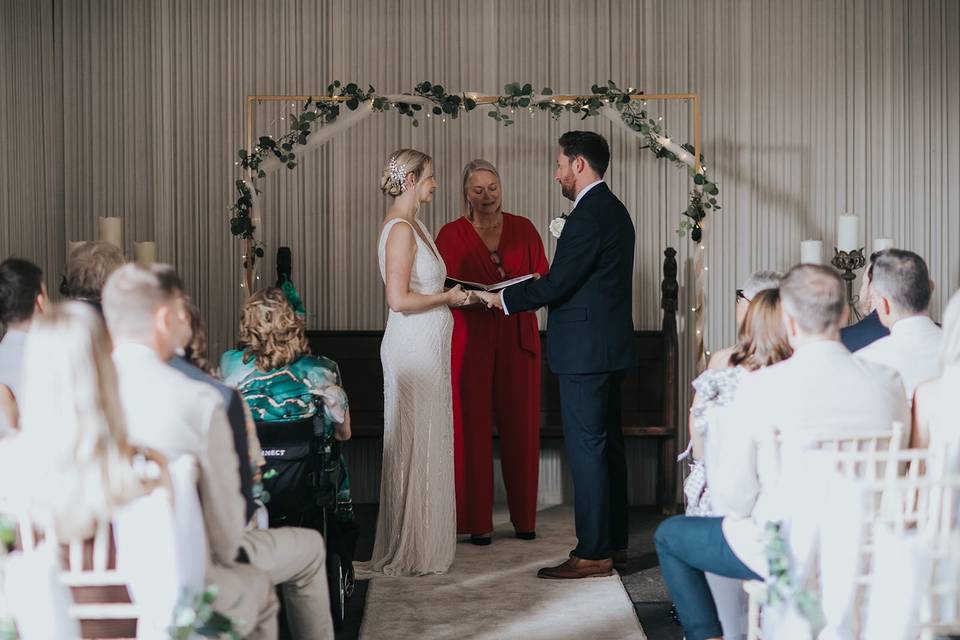 Bradwell abbey wedding