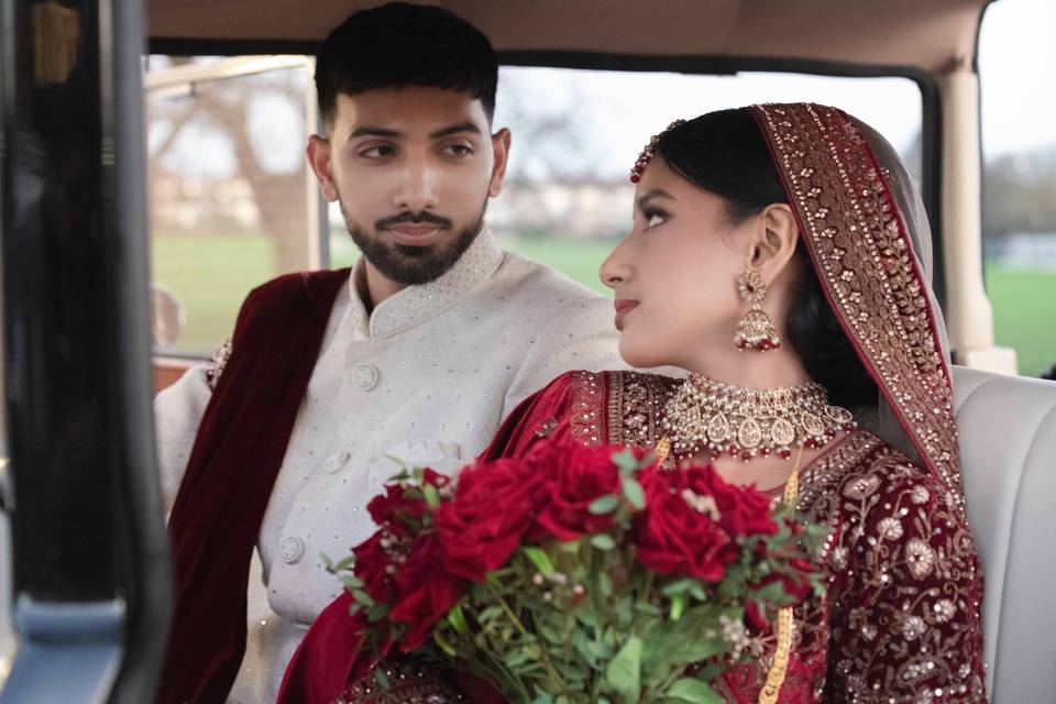 Wedding Arrival