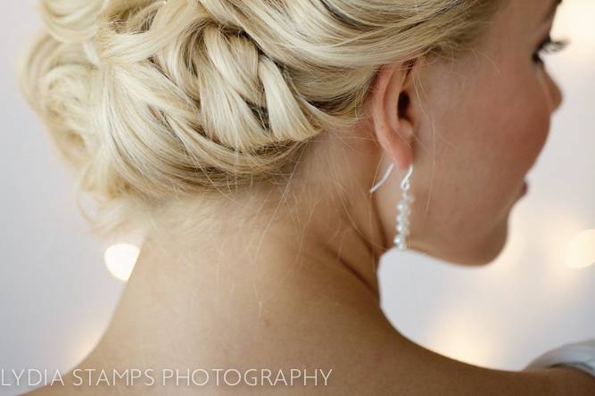 Bridal updo