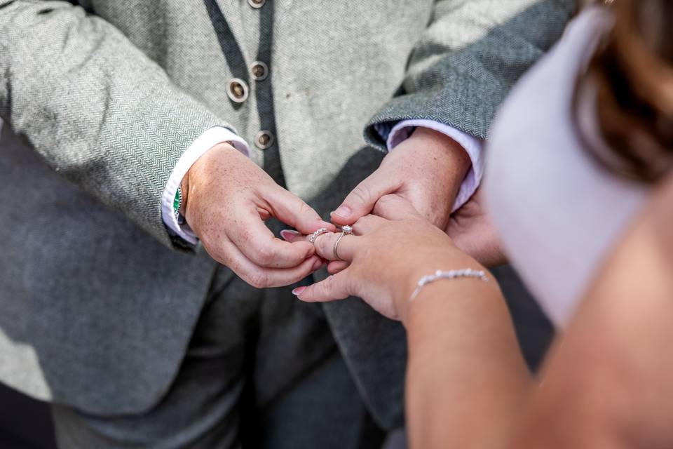 Exchanging the rings