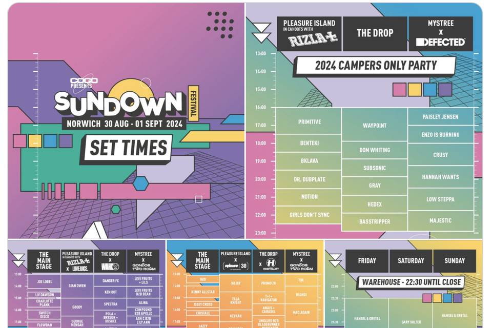 On the Sundown festival list