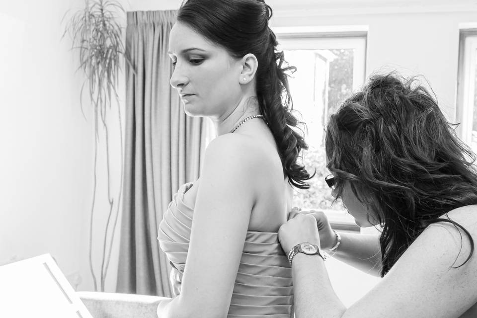 Brides preparation