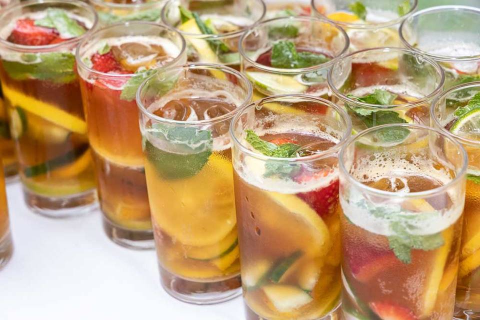 Drink reception summer drink
