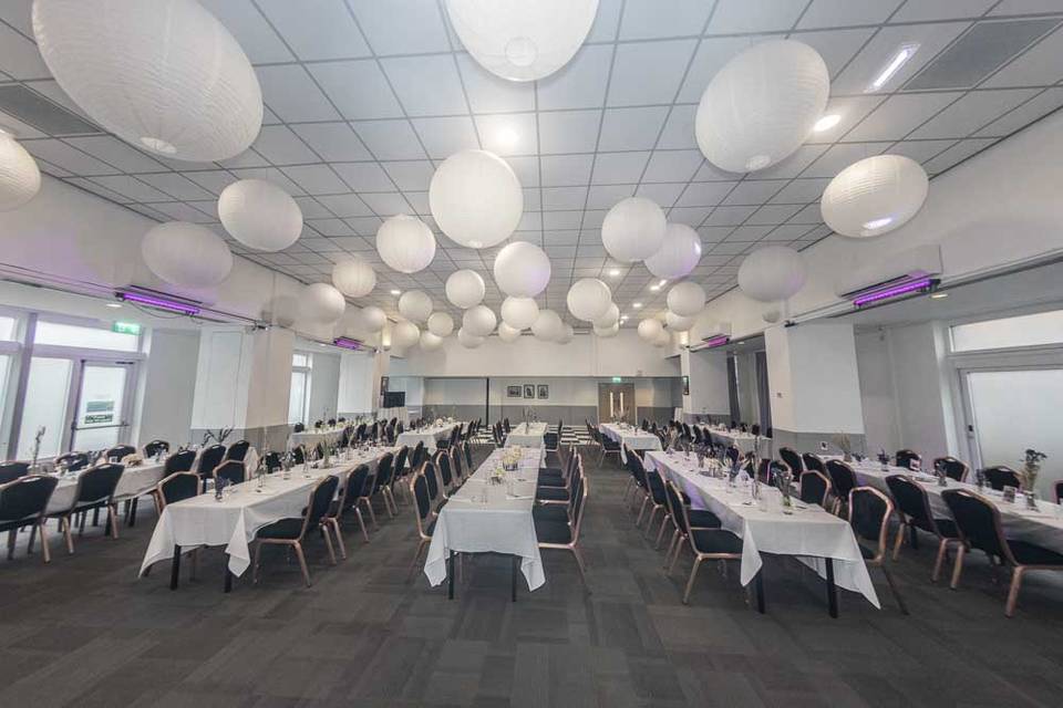 Unique wedding layout