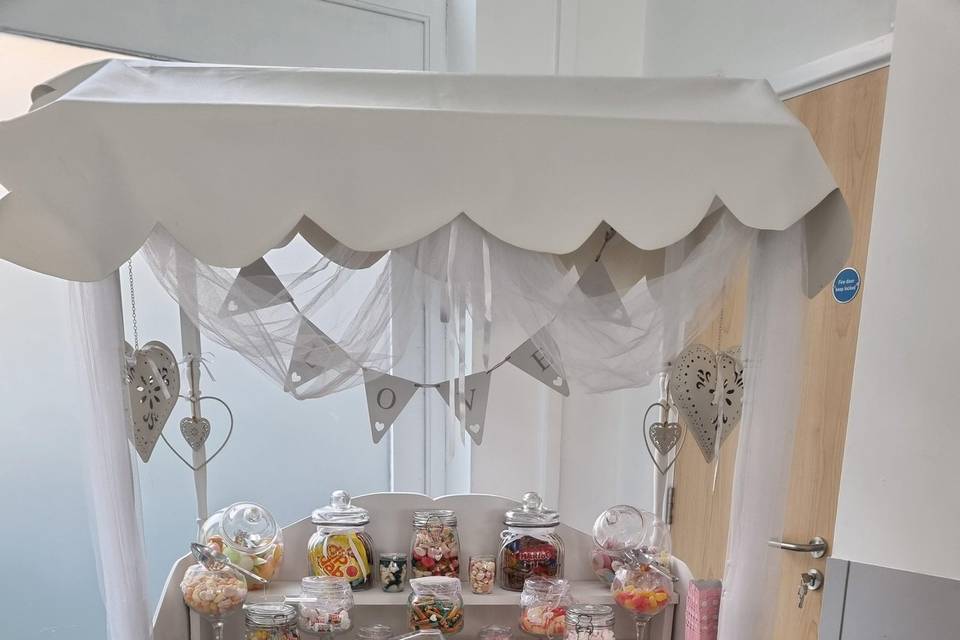 Wedding Candy cart
