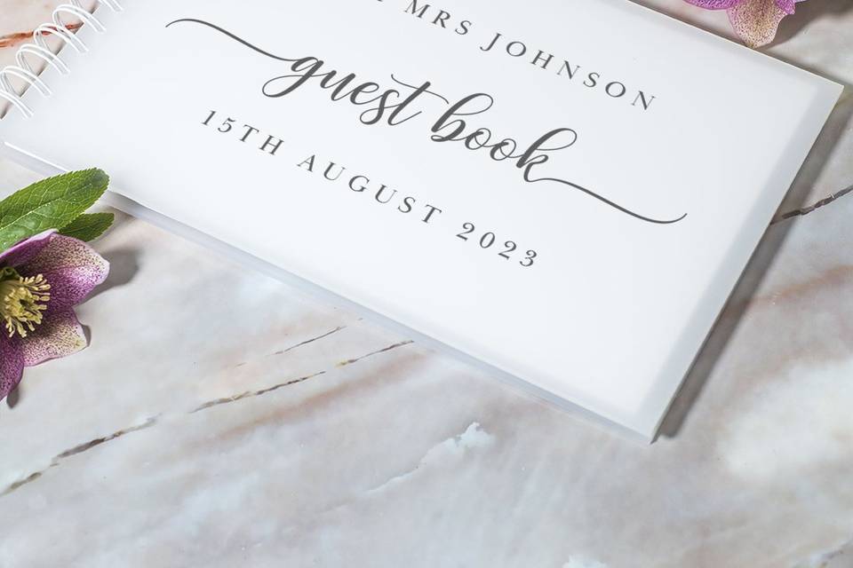 Modern Guest Books