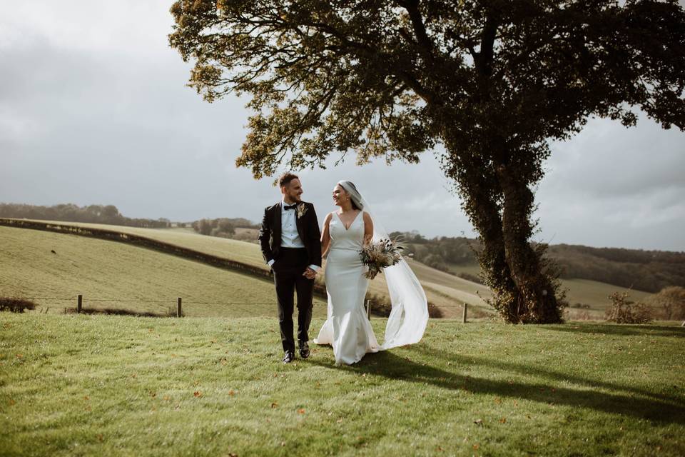 Lucy&Mark Botley Hill Barn.