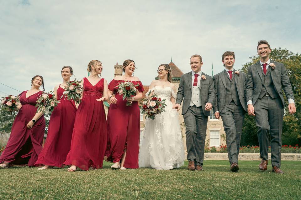 Bridesmaids & Groomsen